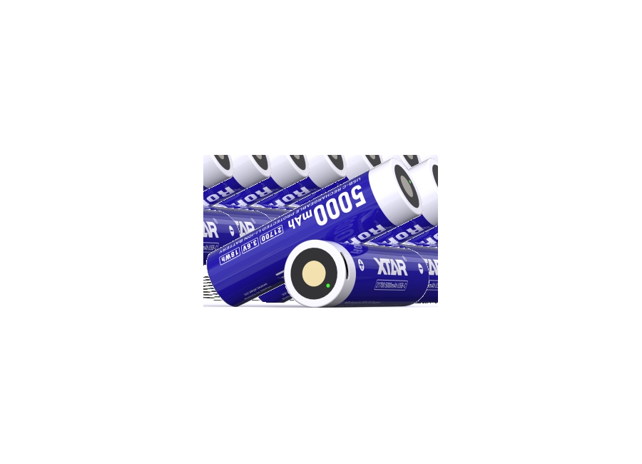 21700 USB-C 5000mAh Battery