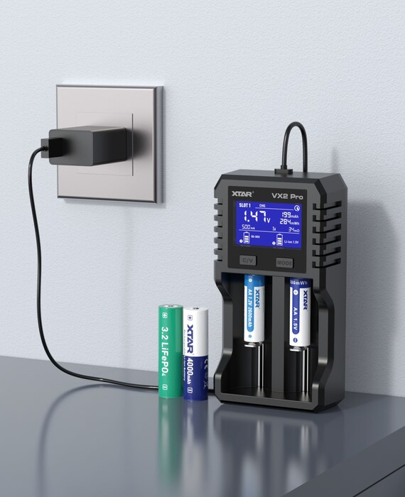 VX2 Pro Smart Battery Charger & Tester