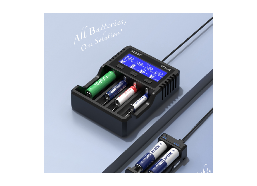 VX4 Universal Smart Battery Charger